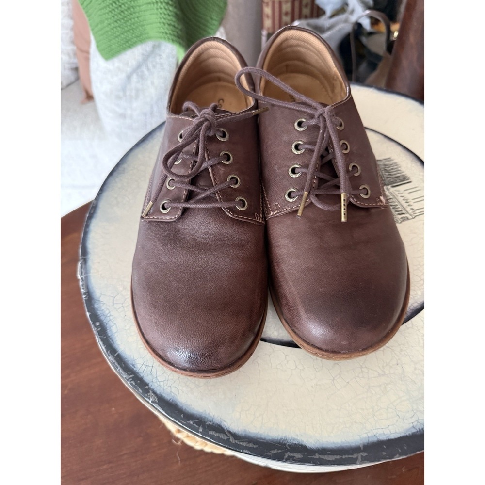 Comfortiva Align plum lace up casual sneakers, women's 10